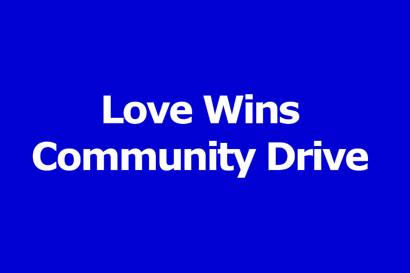 CCSU Love Wins Community Drive