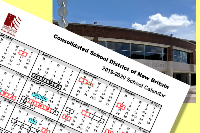 20192020 School Year Calendar Available New Britain Progressive