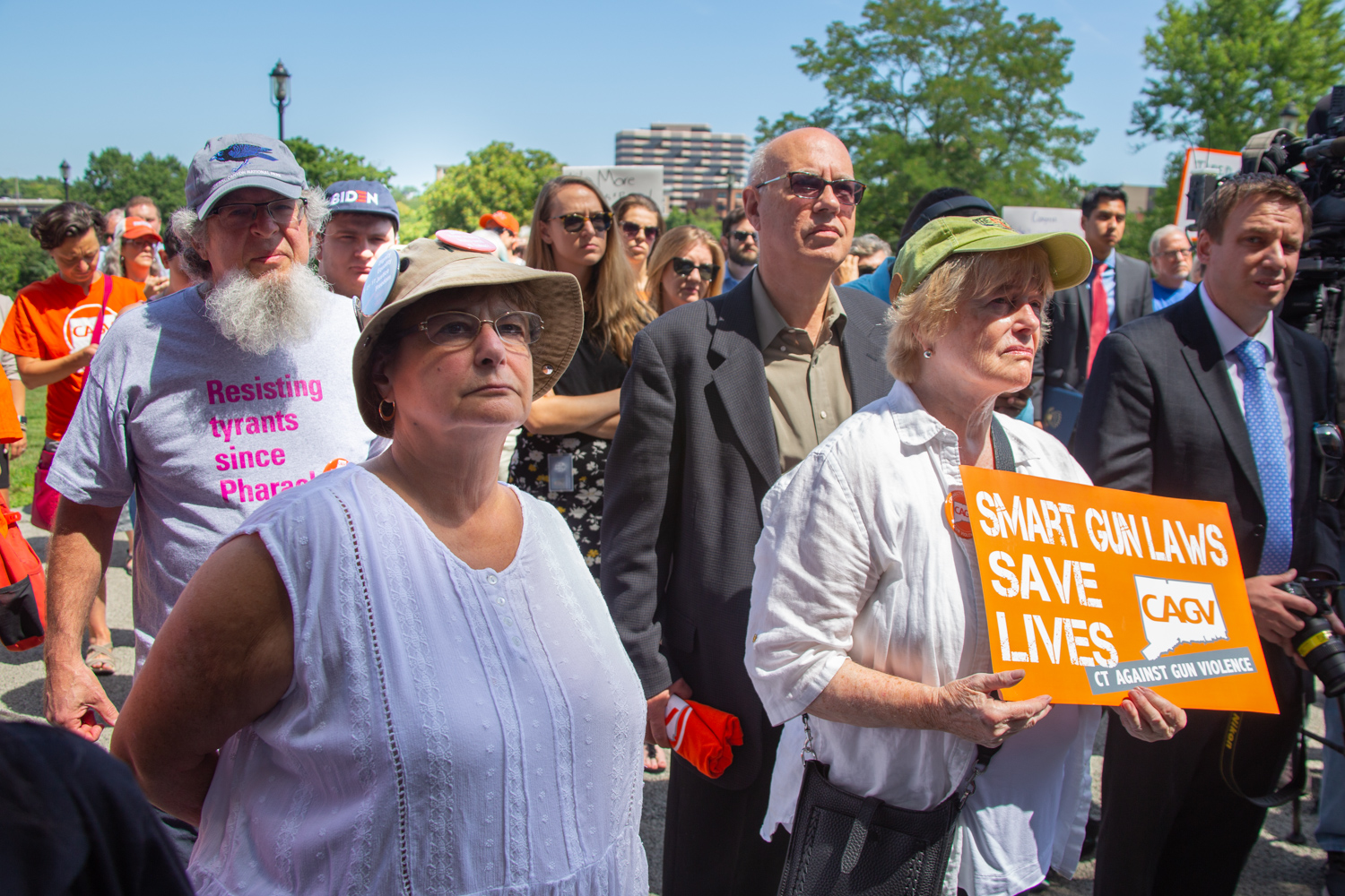 City Residents Join in Gun Control Rally