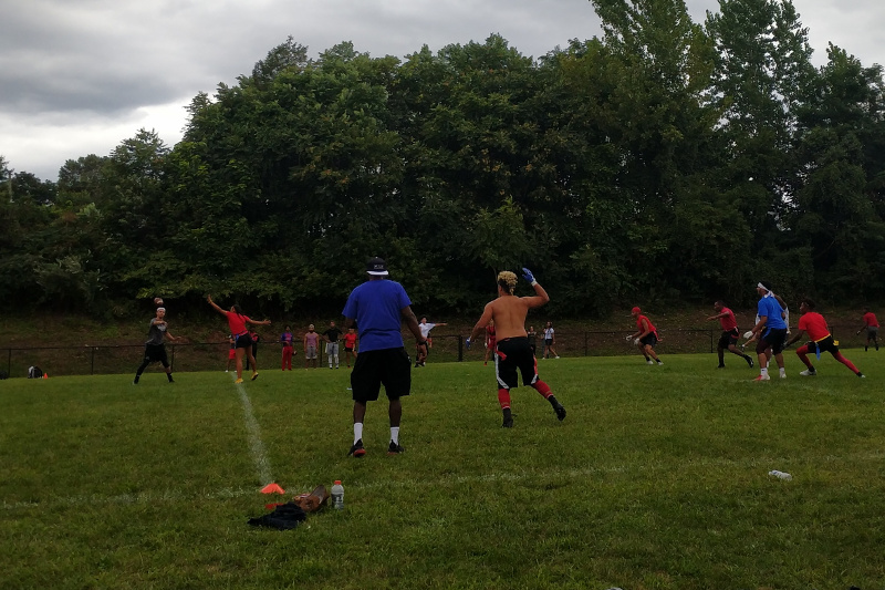 Crowds Attend Porcher Flag Football Tournament