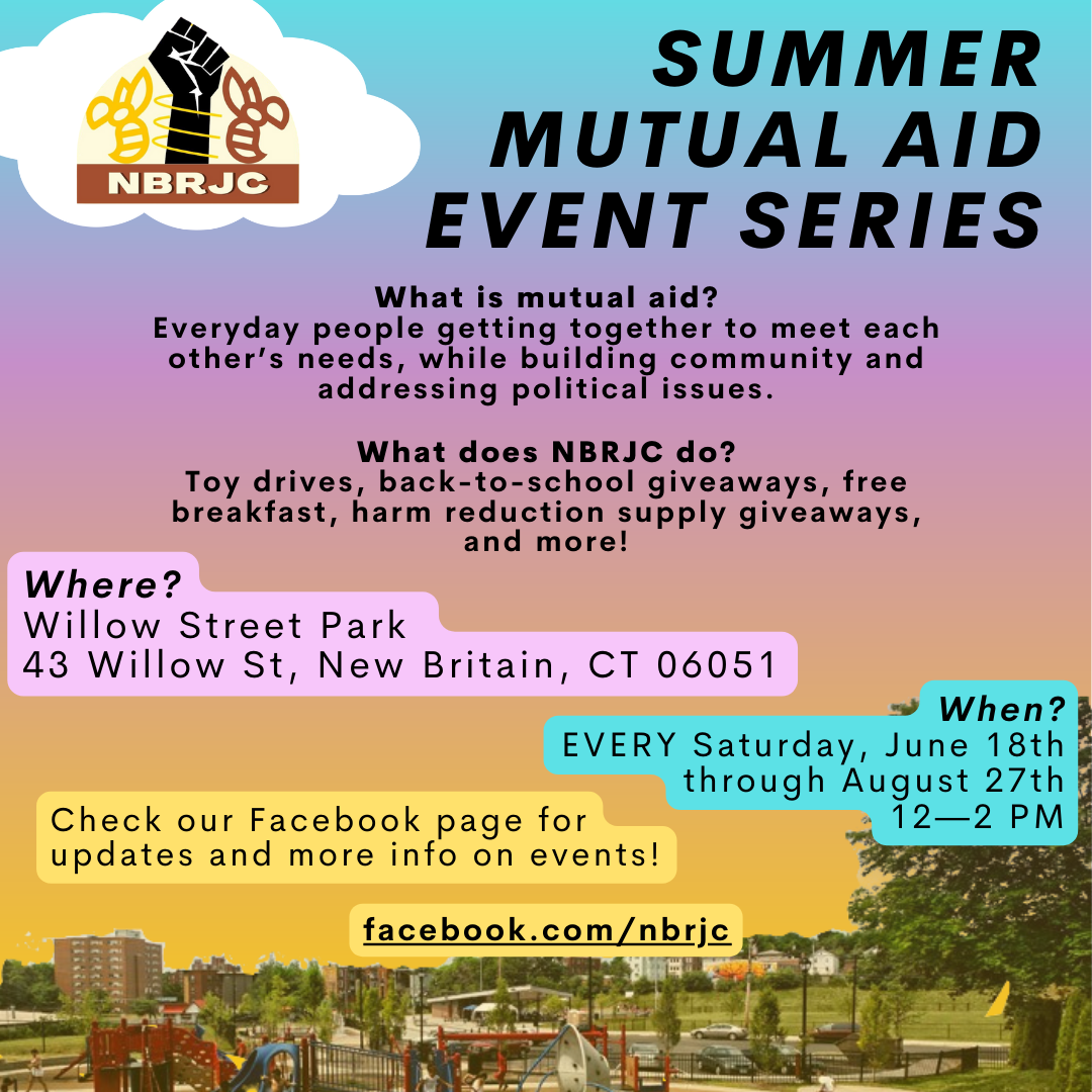 New Britain Racial Justice Coalition Hosting Summer Mutual Aid Series