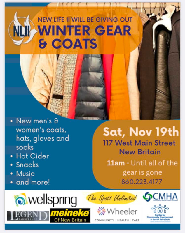New Life II Holding Second Distribution of Winter Gear and Coats