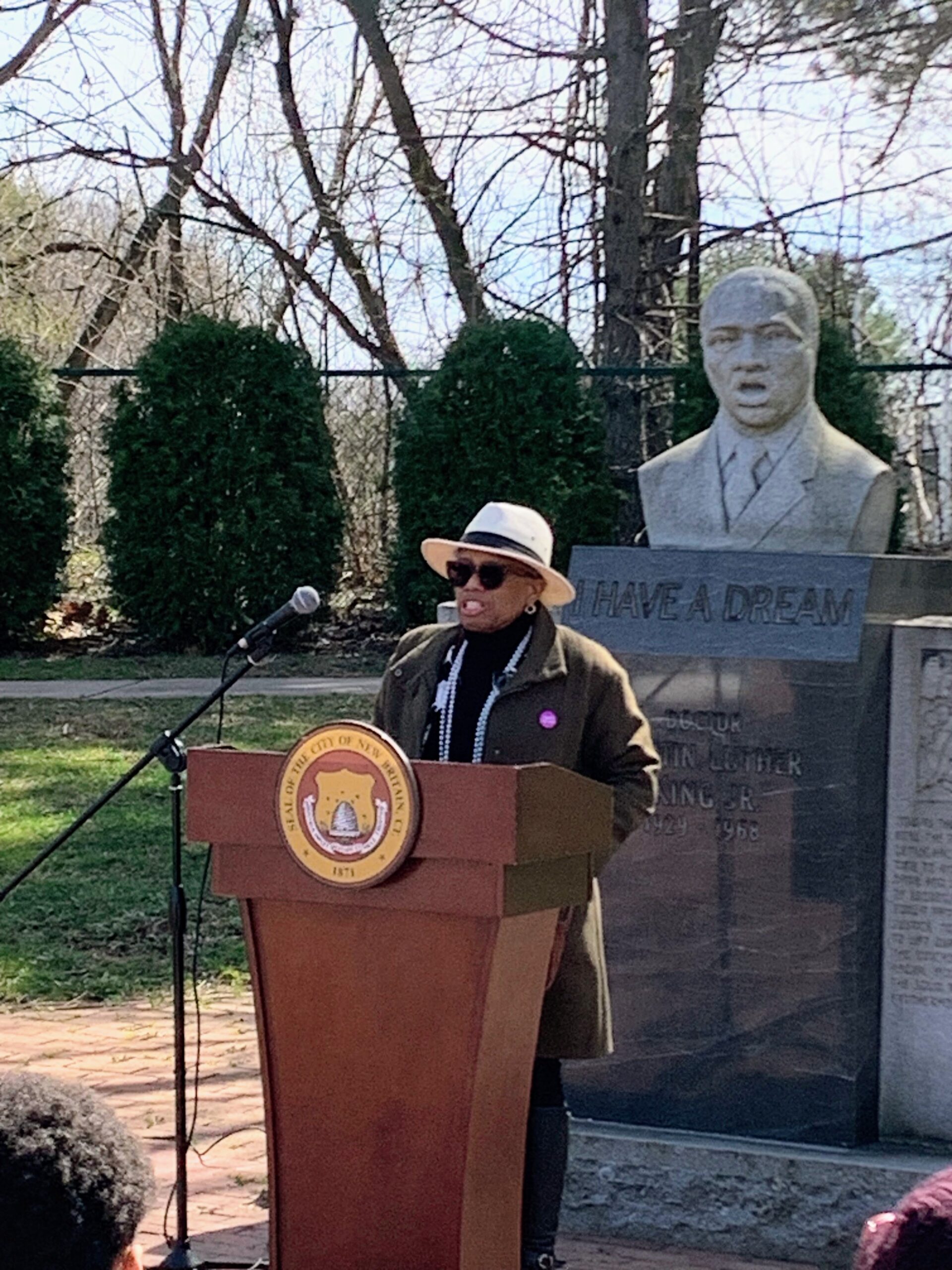MLK Remembered At Memorial Wreath Laying To Mark Anniversary Of Assassination