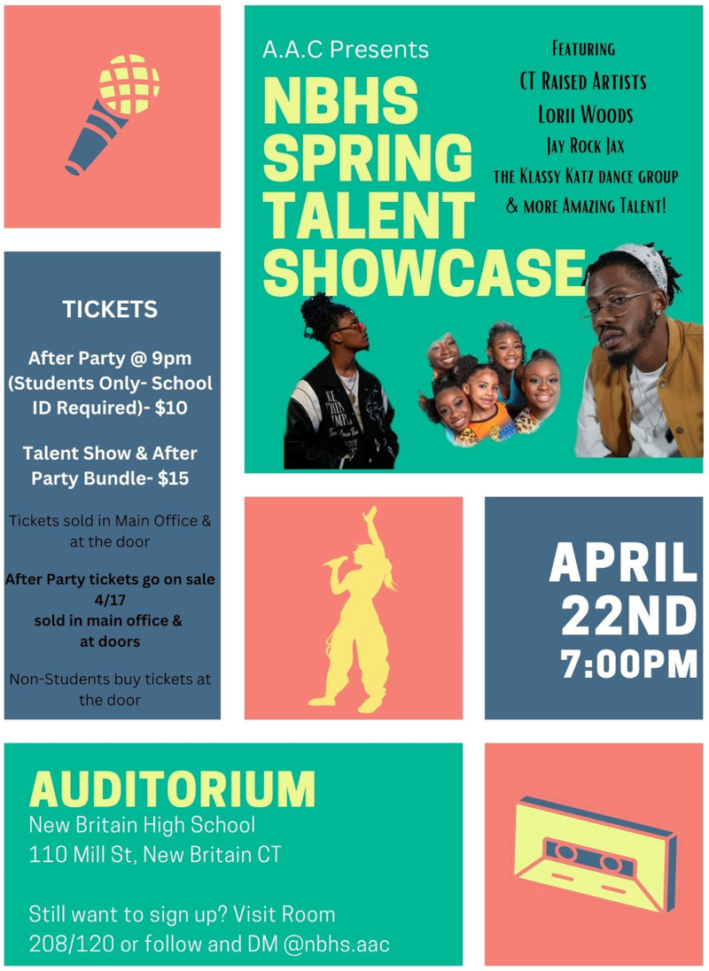 NBHS African American Club Spring Talent Showcase POSTPONED