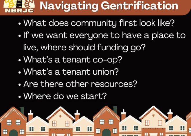 New Britain Racial Justice Coalition Third Political Education Session on Gentrification to Discuss Navigating Gentrification