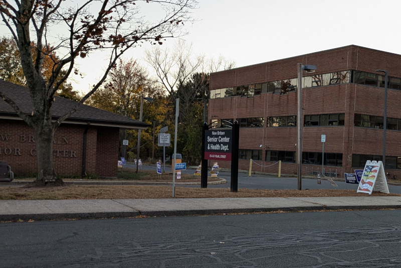 Early voting at New Britain Senior Center.