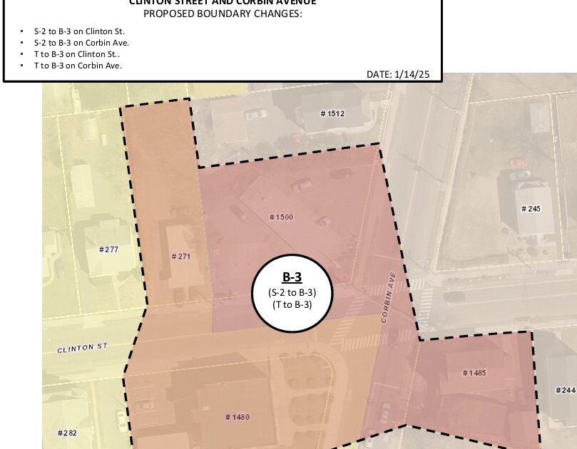 More Zoning Change Proposals Submitted to Council