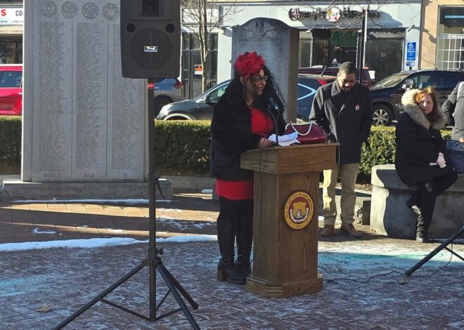 A Call for Hope, Pride and Activism from Ald Scott at Black History Month Flag Raising