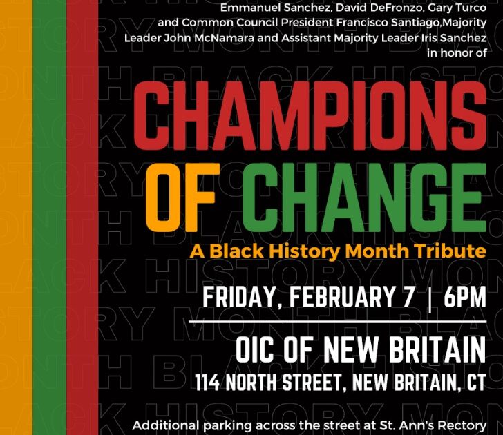 State and Local Leaders Hosting “Champions of Change: A Black History Month Tribute”