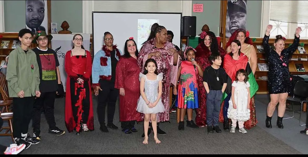 Fashion Show at the Library Celebrates Black History Month