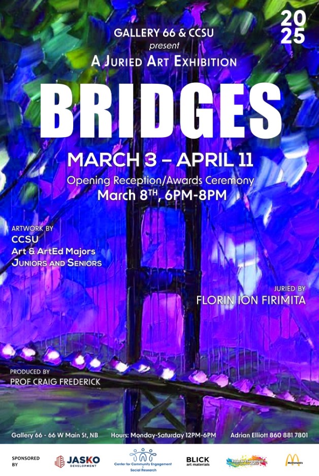 Gallery 66 and CCSU Presenting 2nd Annual Juried Art Exhibition