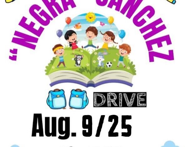 Ald Sanchez and Others Holding Back to School Events