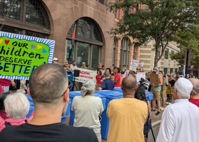 Protest Held Against ICE Immigrant Abductions of New Britain Residents and Other Trump Policies