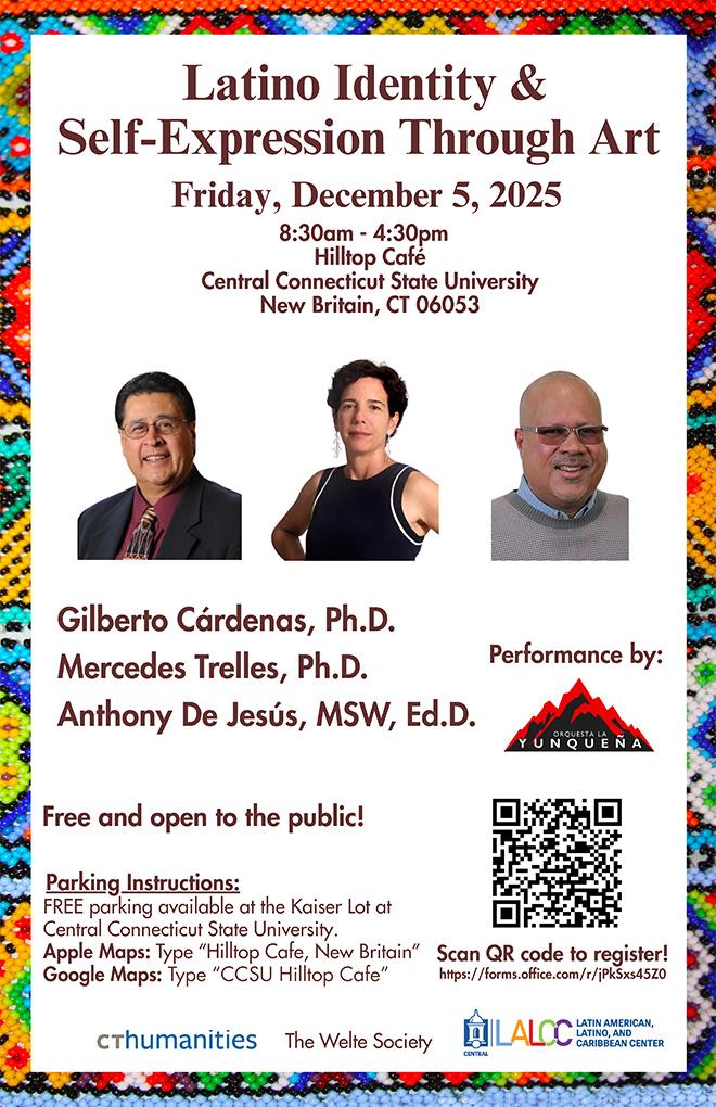 Conference Planned at CCSU on Latino Identity and Self-Expression Through Art