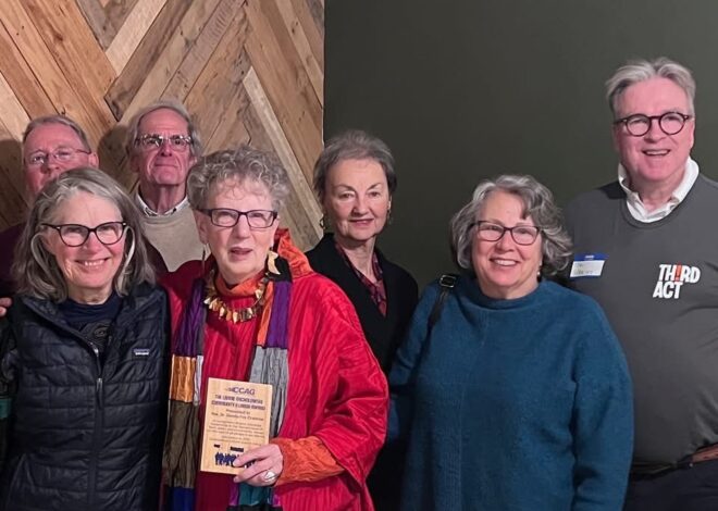 Rev. Dr. Crabtree, a Founder of Prudence Crandall Center, Honored With CCAG Award Named for Laddie Michalowski