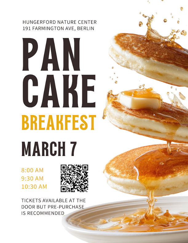 Hungerford Nature Center Hosting Pancake Breakfast