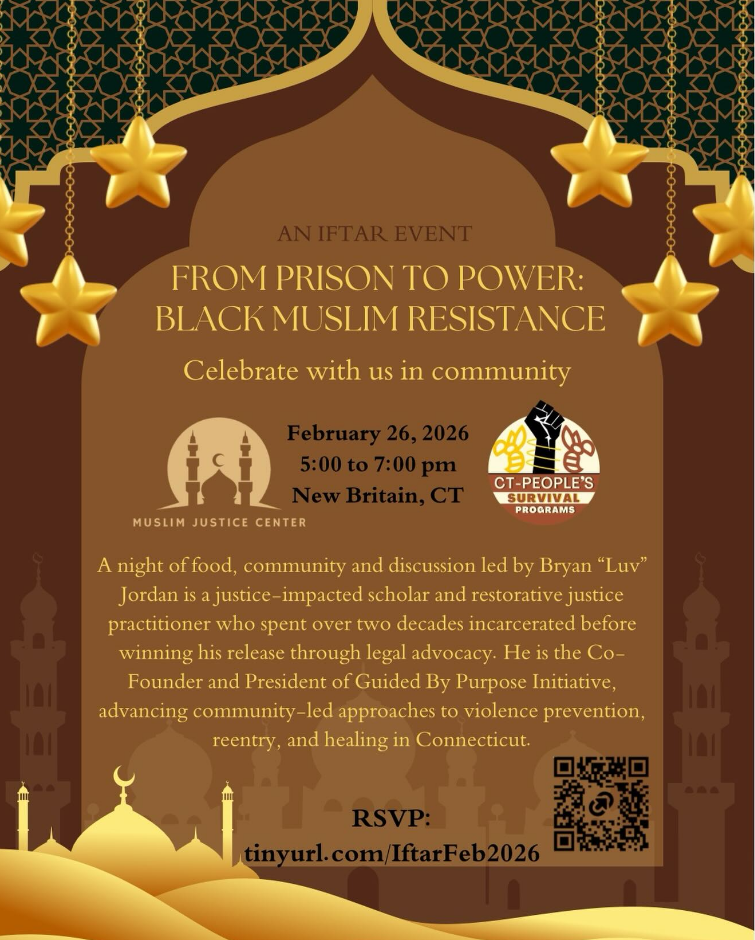 Local Organizations to Host Iftar Event – From Prison to Power: Black Muslim Resistance