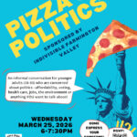 Indivisible Farmington Valley Hosting “Pizza & Politics” Event