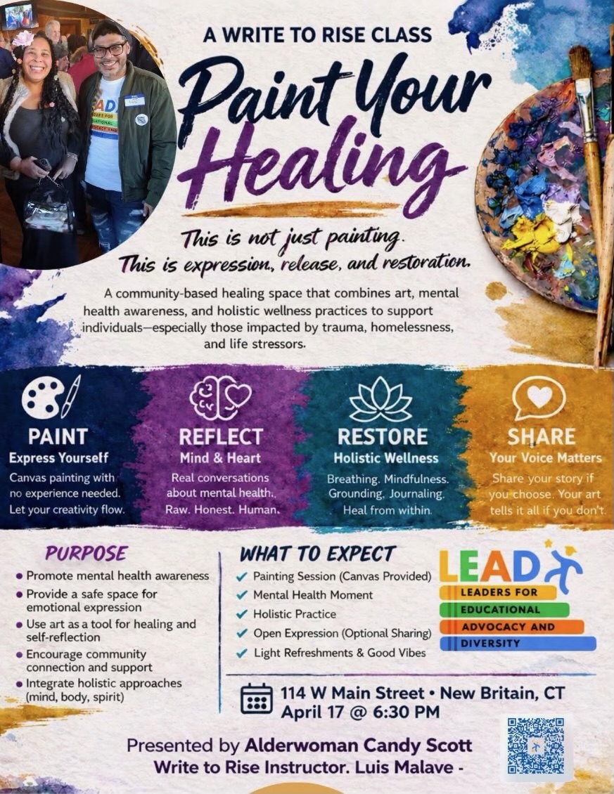 “Paint Your Healing” Wellness Class Planned