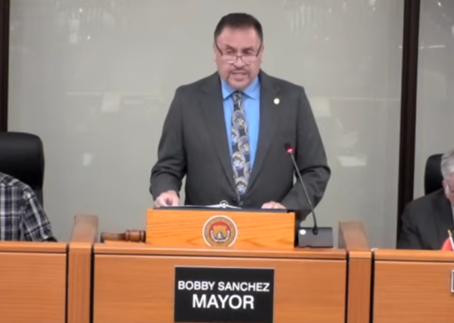 Mayor Bobby Sanchez Proposes Budget With No Tax Increase; $1 Million Increase in Schools Funding
