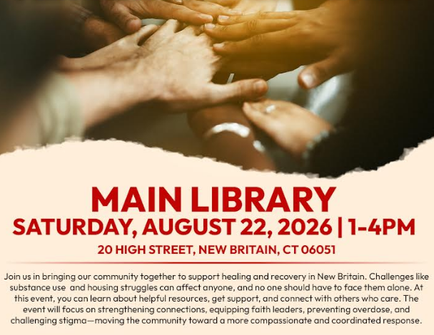 Upcoming Community Event Seeks to Ignite Hope for Mental Health and Recovery in New Britain