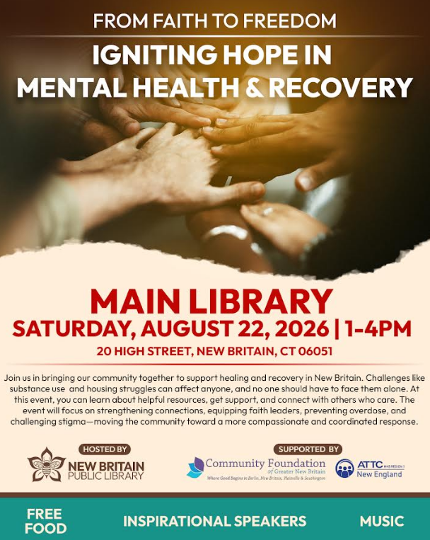 Upcoming Community Event Seeks to Ignite Hope for Mental Health and Recovery in New Britain