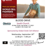 South Church and Global Sickle Cell Alliance Hosting Blood Drive
