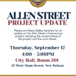 Allen Street Project Community Update