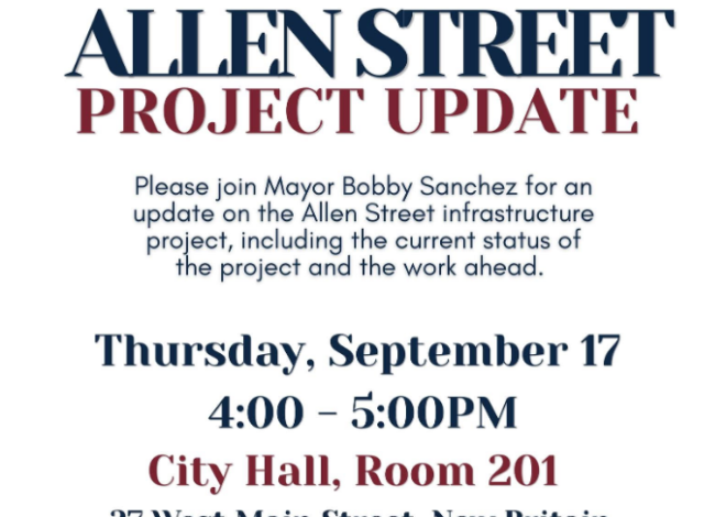 Allen Street Project Community Update