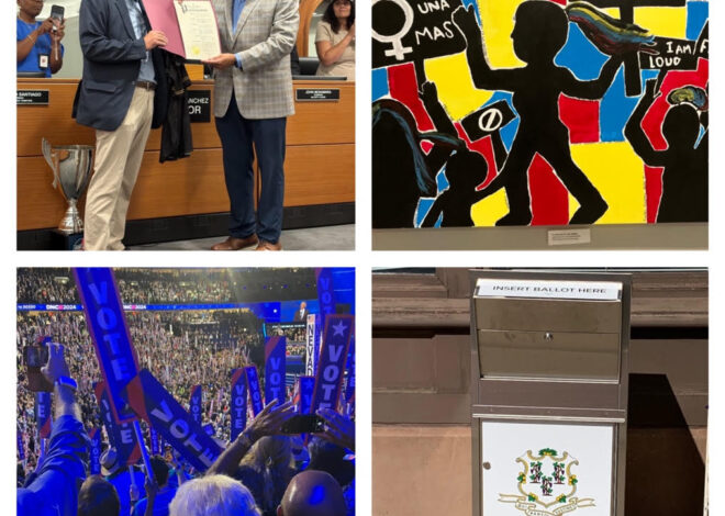 News Briefs: Make a Plan to Vote…City Recognizes Baseball Champs…Hispanic Art and History at City Hall