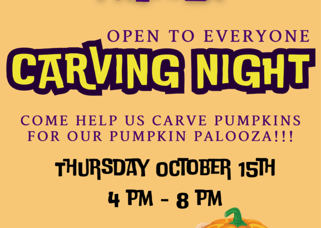 Hungerford Nature Center & Museum Hosting Pumpkin Carving Night