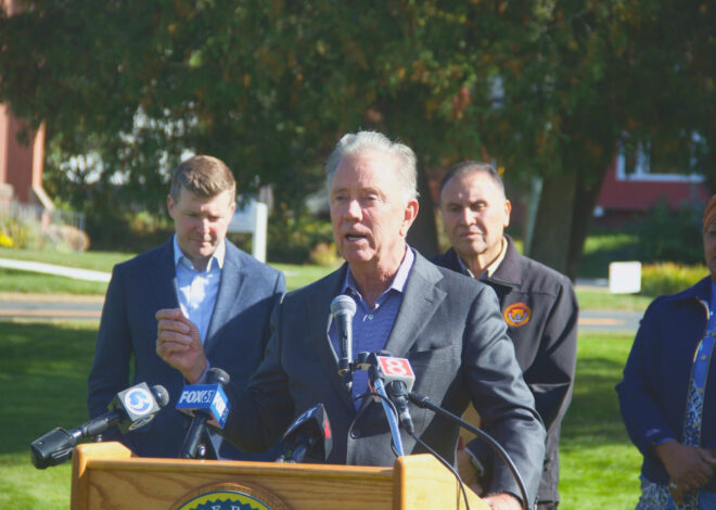 Gov Lamont Joins Mayor Sanchez in New Britain to Mark “Promise Kept” on Allen Street Construction, Relief for Impacted Homeowners