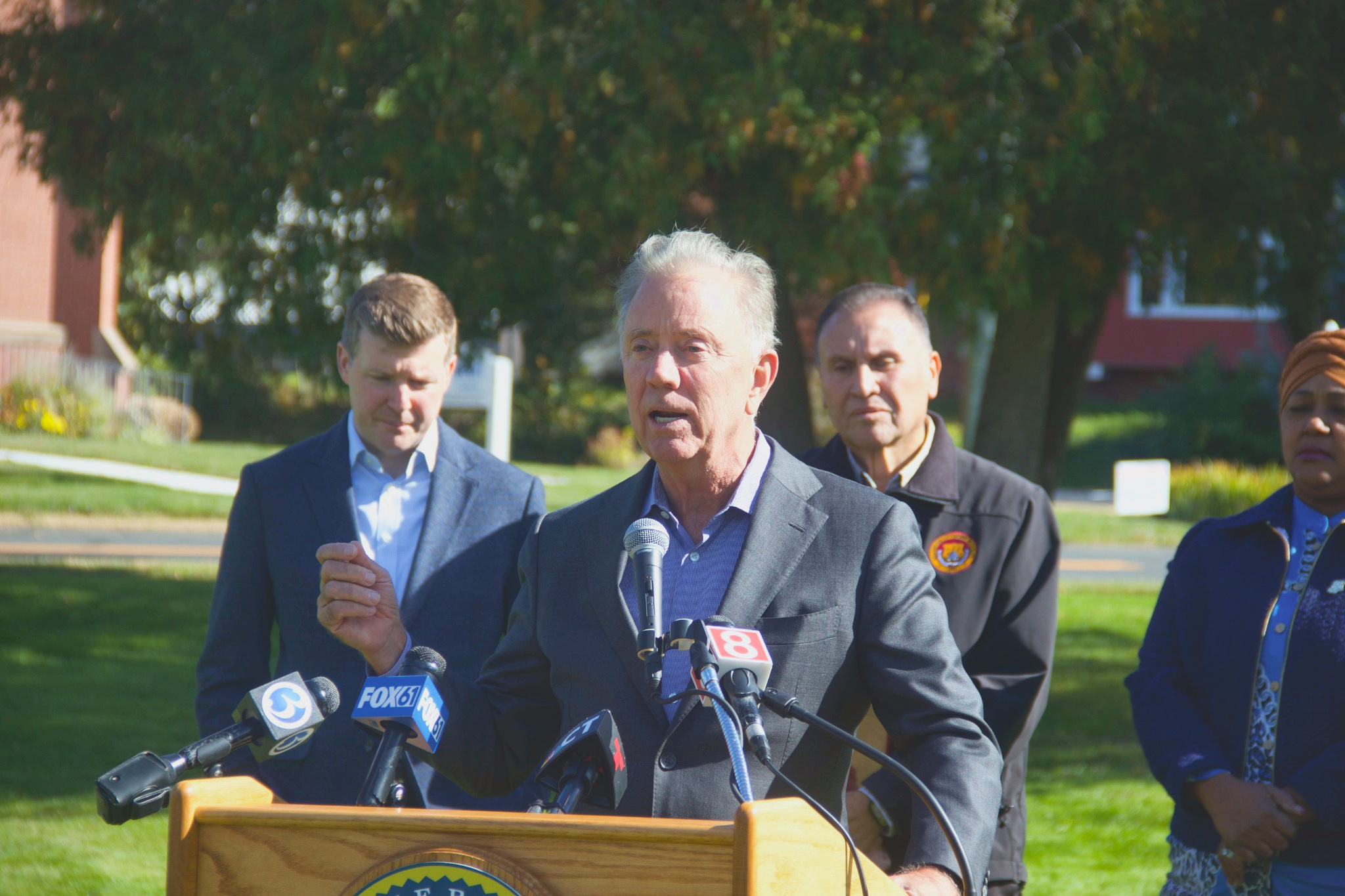 Gov Lamont Joins Mayor Sanchez in New Britain to Mark “Promise Kept” on Allen Street Construction, Relief for Impacted Homeowners