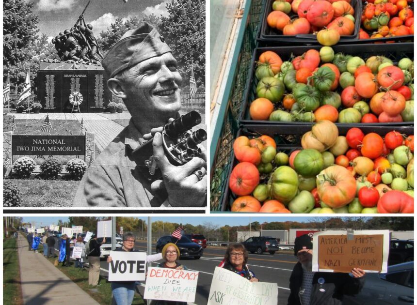 NB New Briefs: Urban Farming Ordinance Proposed…First Week Yields 1,523 Early Votes…Iwo Jima Foundation Honors Marine Who Filmed Raising of Flag
