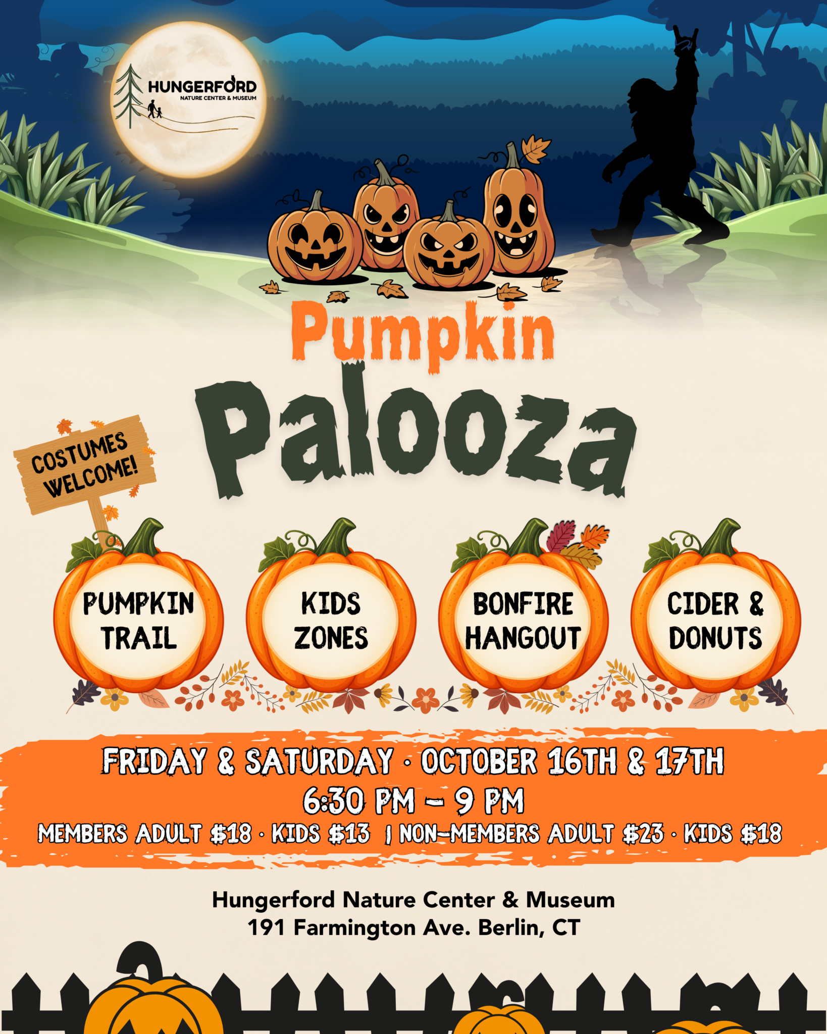 Hungerford Nature Center & Museum Hosting Annual Pumpkin Palooza