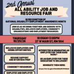 Mayor Bobby Sanchez and Commission on Persons with Disabilities Hosting “Annual All Abilities Job & Resource Fair”